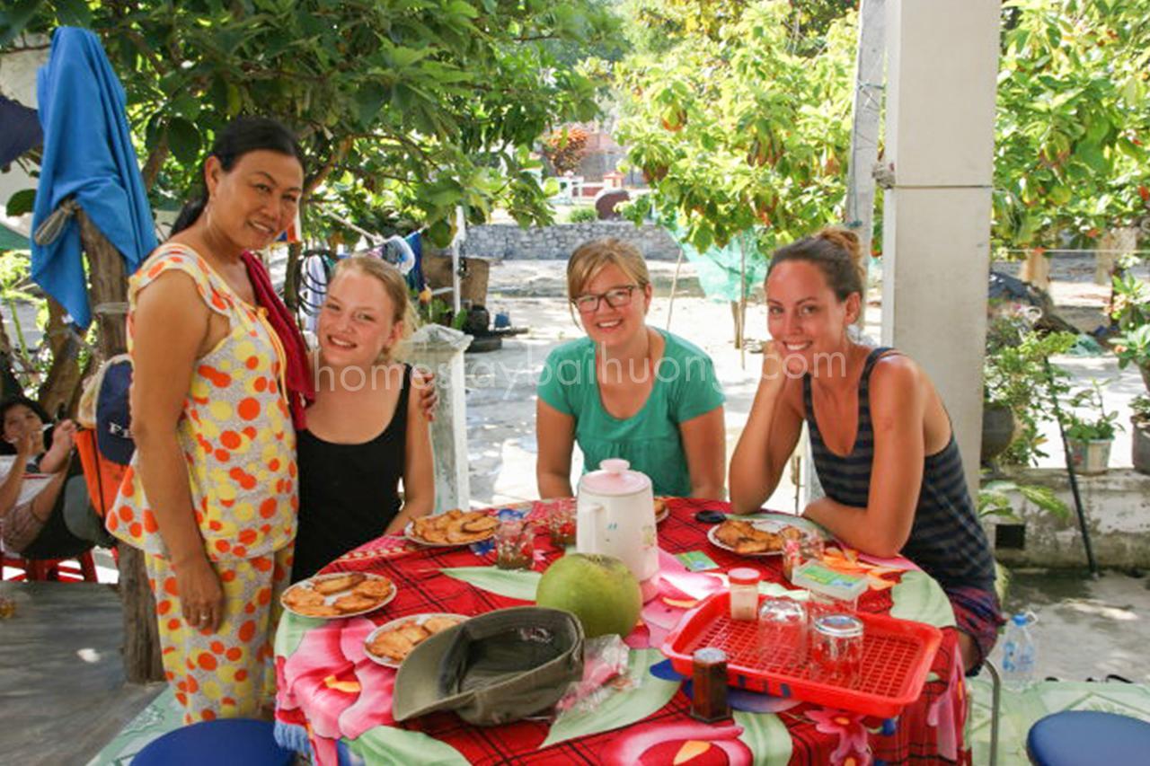 Nhi Lo Home Stay Tân Hiệ エクステリア 写真